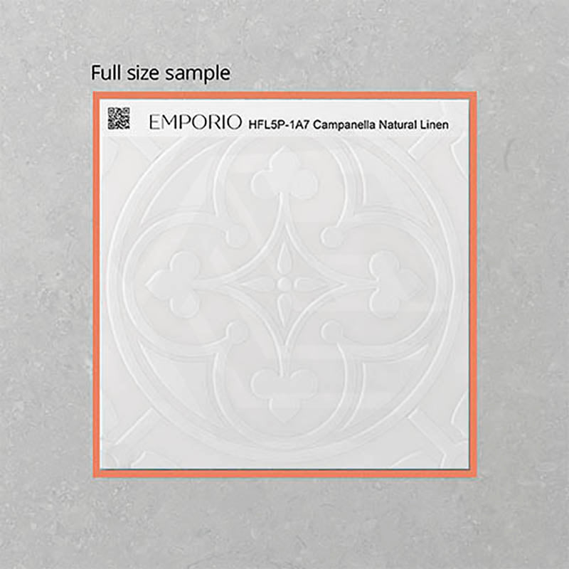 Emporio Campanella 200x200mm Satin Matt Tile 12 Colors Available
