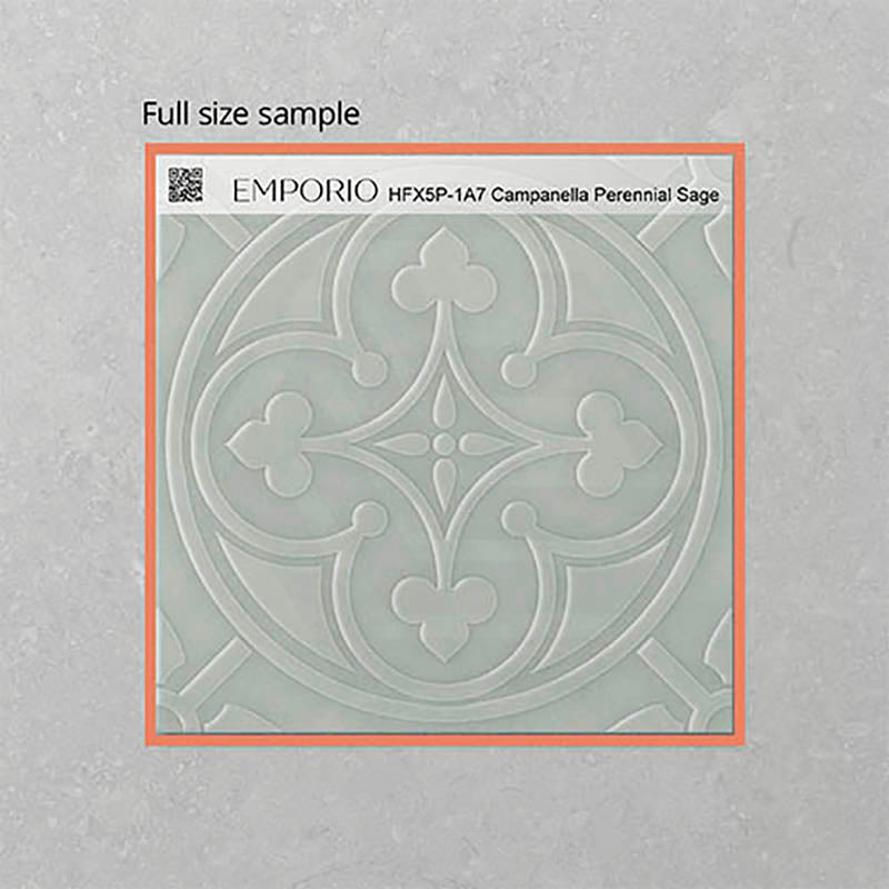 Emporio Campanella 200x200mm Satin Matt Tile 12 Colors Available