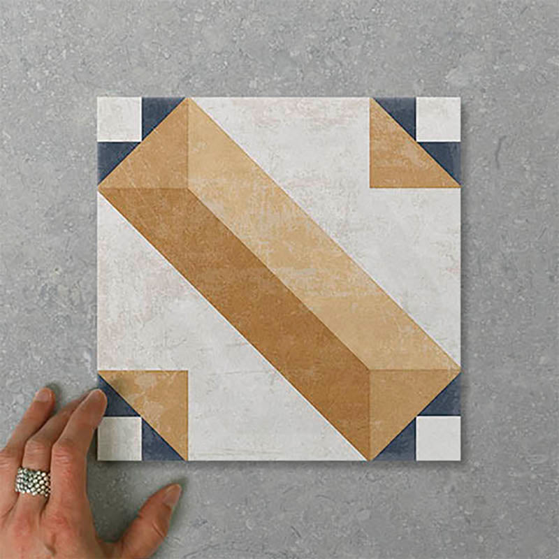 Artisan Mezzo 200x200mm Matt Patterned Tile 13 Colors Available