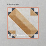 Artisan Mezzo 200x200mm Matt Patterned Tile 13 Colors Available