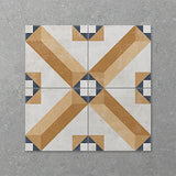 Artisan Mezzo 200x200mm Matt Patterned Tile 13 Colors Available
