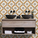 Artisan Mezzo 200x200mm Matt Patterned Tile 13 Colors Available