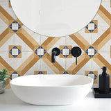 Artisan Mezzo 200x200mm Matt Patterned Tile 13 Colors Available