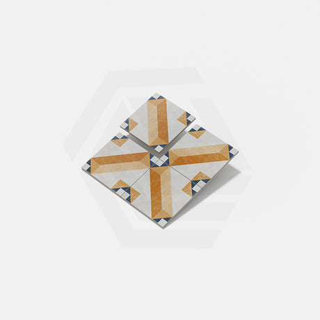 Artisan Mezzo 200x200mm Matt Patterned Tile 13 Colors Available