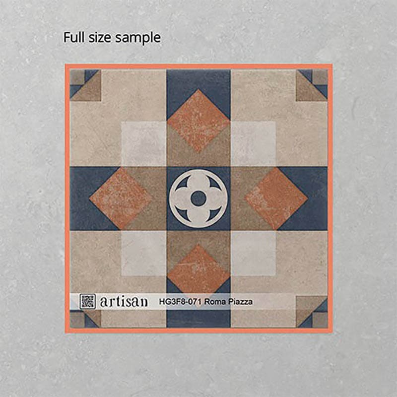 Artisan Roma 200x200mm Matt Tile 13 Colors Available
