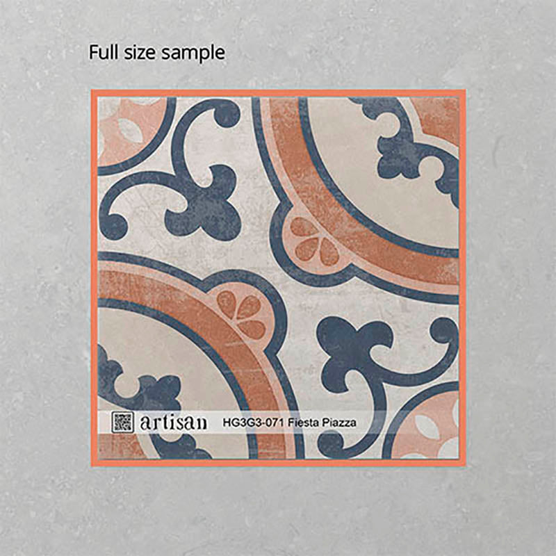 Artisan Fiesta 200x200mm Matt Tile 13 Colors Available