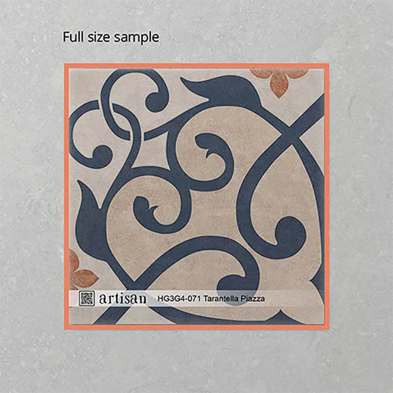 Artisan Tarantella 200x200mm Matt Tile 12 Colors Available