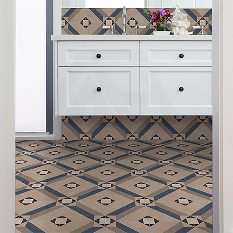 Artisan Mezzo 200x200mm Matt Patterned Tile 13 Colors Available