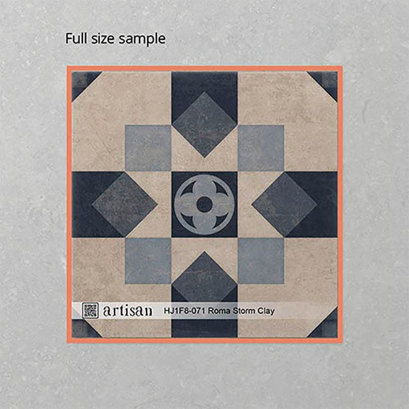 Artisan Roma 200x200mm Matt Tile 13 Colors Available