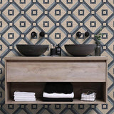 Artisan Mezzo 200x200mm Matt Patterned Tile 13 Colors Available