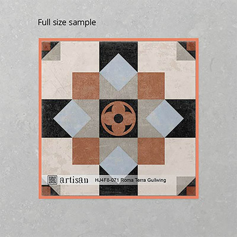 Artisan Roma 200x200mm Matt Tile 13 Colors Available