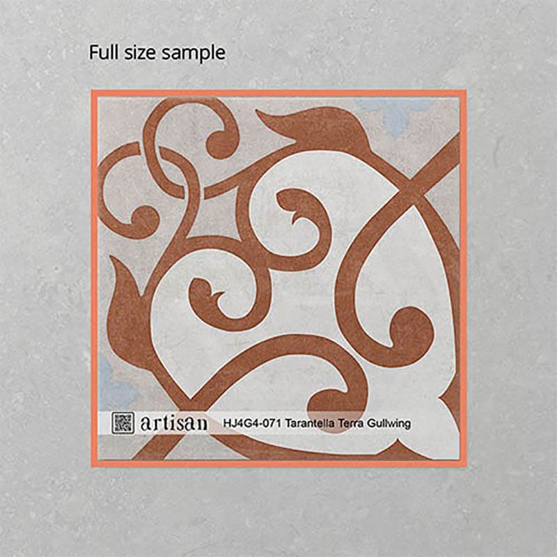 Artisan Tarantella 200x200mm Matt Tile 12 Colors Available