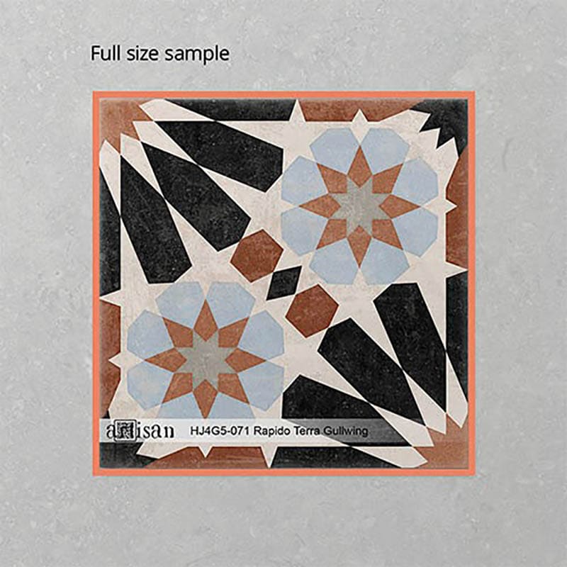 Artisan Rapido 200x200mm Matt Tile 13 Colors Available