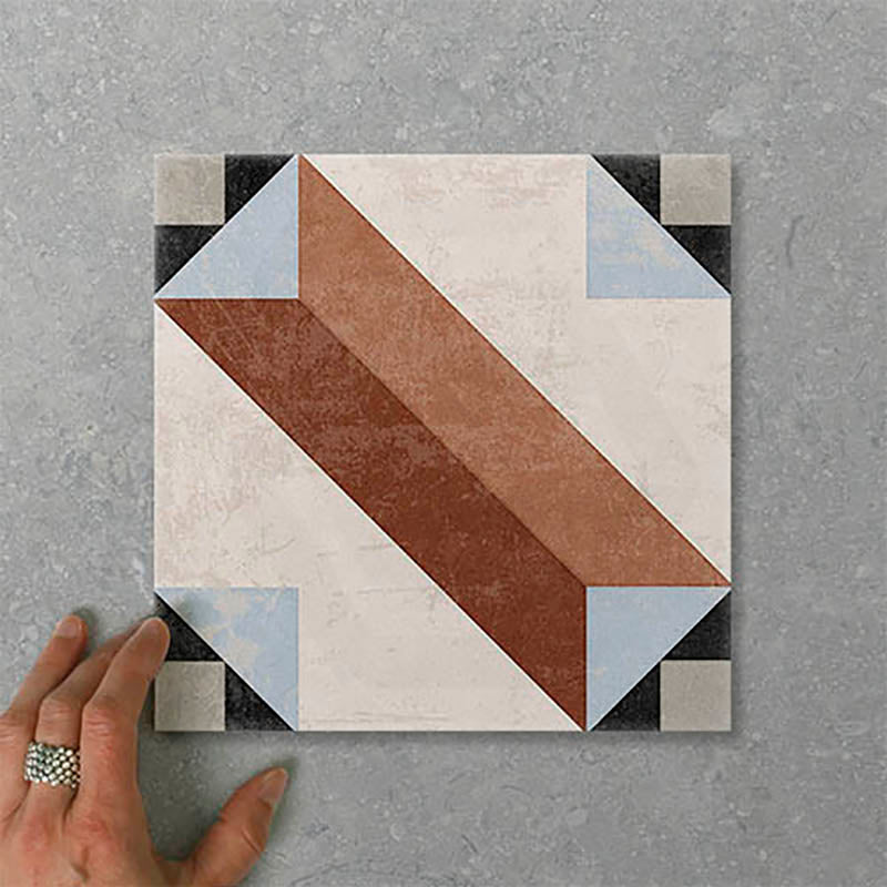 Artisan Mezzo 200x200mm Matt Patterned Tile 13 Colors Available
