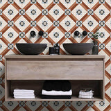 Artisan Mezzo 200x200mm Matt Patterned Tile 13 Colors Available