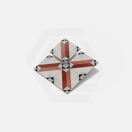 Artisan Mezzo 200x200mm Matt Patterned Tile 13 Colors Available