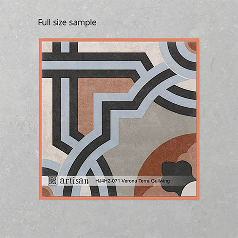 Artisan Verona 200x200mm Matt Tile 13 Colors Available