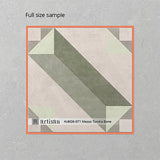 Artisan Mezzo 200x200mm Matt Patterned Tile 13 Colors Available