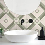 Artisan Mezzo 200x200mm Matt Patterned Tile 13 Colors Available