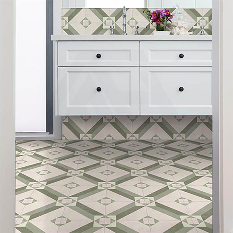 Artisan Mezzo 200x200mm Matt Patterned Tile 13 Colors Available