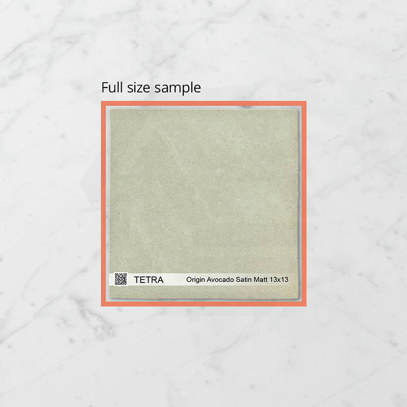 Tetra Origin 130x130mm Satin Matt Tile 20 Colors Available
