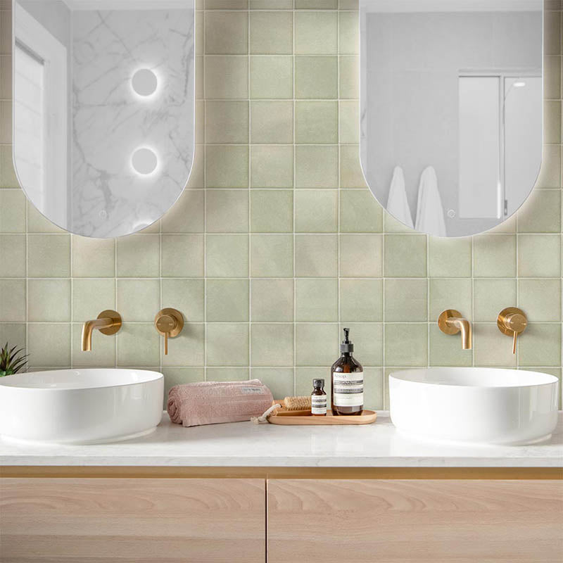 Tetra Origin 130x130mm Satin Matt Tile 20 Colors Available
