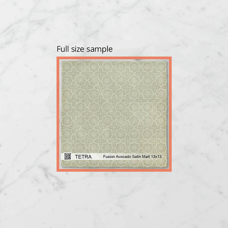 Tetra Fusion 130x130mm Satin Matt Tile 20 Colors Available