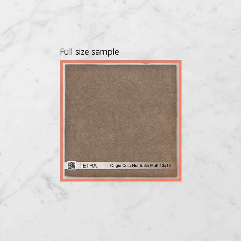 Tetra Origin 130x130mm Satin Matt Tile 20 Colors Available