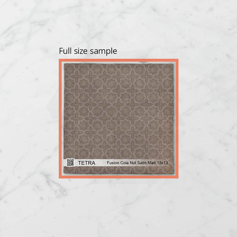 Tetra Fusion 130x130mm Satin Matt Tile 20 Colors Available