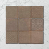 Tetra Fusion 130x130mm Satin Matt Tile 20 Colors Available