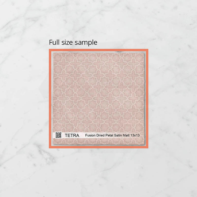 Tetra Fusion 130x130mm Satin Matt Tile 20 Colors Available