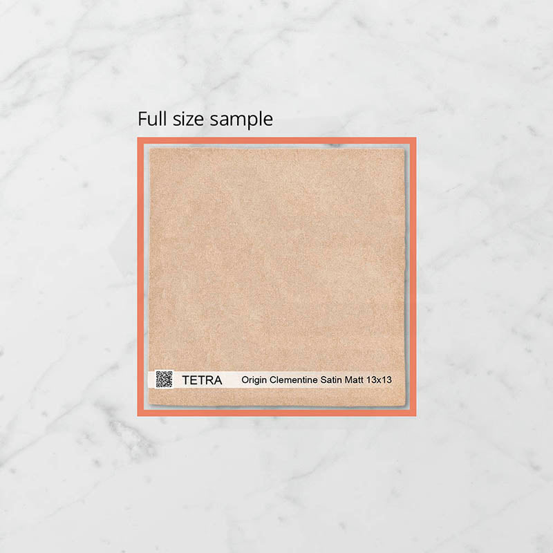 Tetra Origin 130x130mm Satin Matt Tile 20 Colors Available