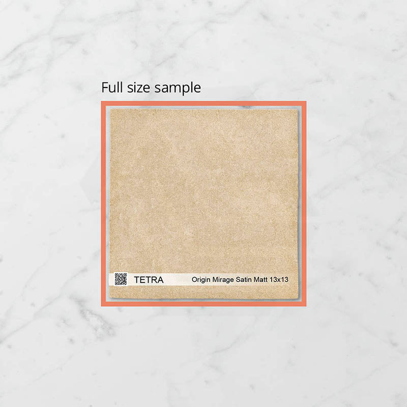 Tetra Origin 130x130mm Satin Matt Tile 20 Colors Available