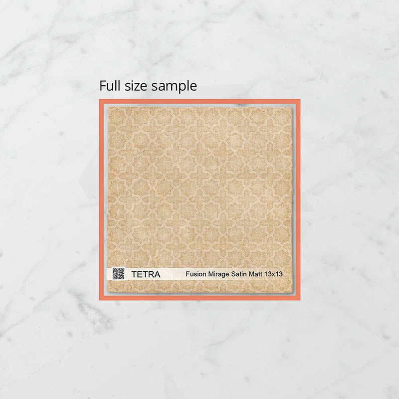 Tetra Fusion 130x130mm Satin Matt Tile 20 Colors Available