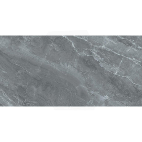 Cloud Ash Dark Grey Marble Look Polished 300/600/1200mm Porcelain Tile