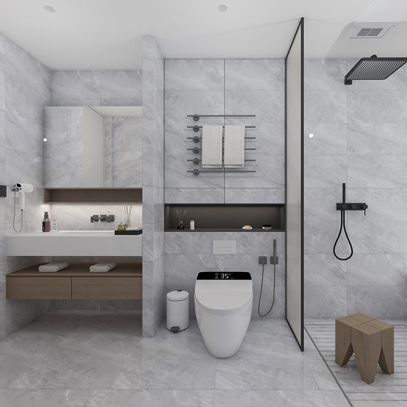 Cloud Light Grey Soft Matt Marble Look 300/600/1200mm Tile