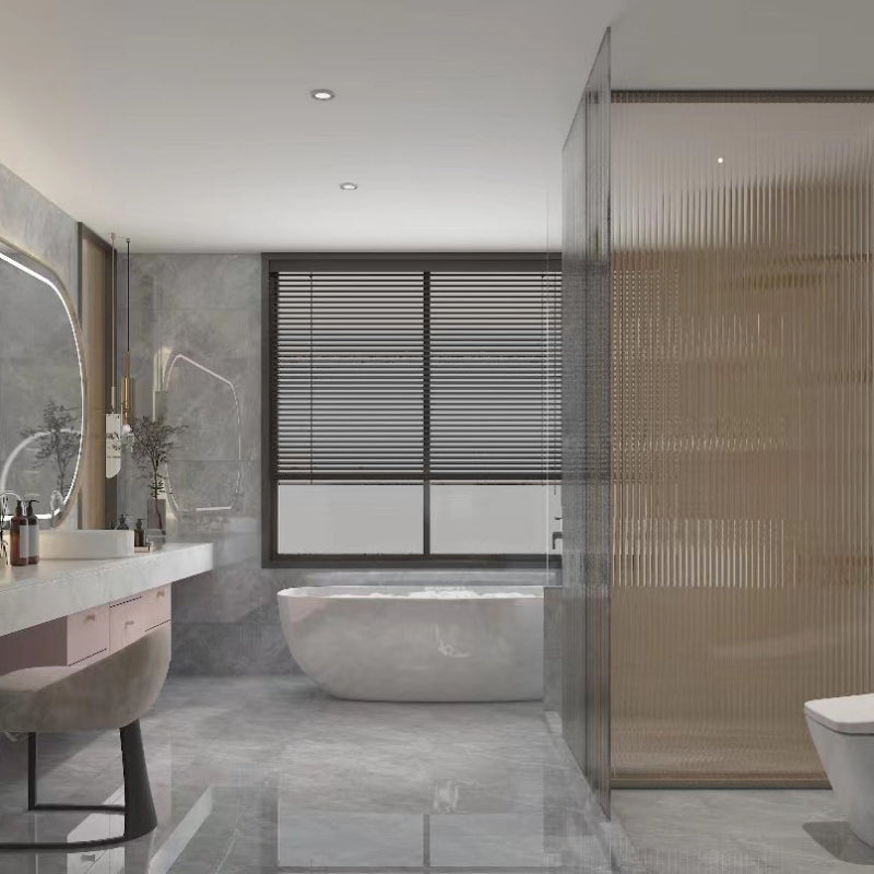 Cloud Light Grey Polished Marble Look 300/600/1200mm Tile