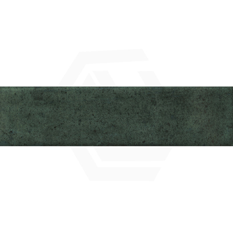 Portofino Brick Green Gloss Subway Ceramic Tile 65x260mm