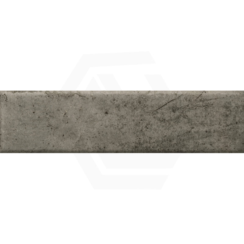 Portofino Brick Greige Gloss Subway Ceramic Tile 65x260mm