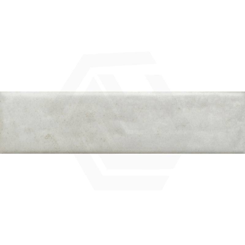 Portofino Brick White Gloss Subway Ceramic Tile 65x260mm