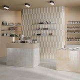 Portofino Brick White Gloss Subway Ceramic Tile 65x260mm