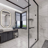 Royce Calacatta White Marble Look Polished 600/1200mm Tile