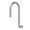 Stainless Steel Retractable Swivel Wall Spout Chrome