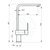 Xec Xpressfit 304 Stainless Steel Satin Kitchen Mixer Swivel Sink Mixers