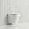 ZARA Rimless Wall Hung Toilet Suite 515x360x350mm - Gloss White