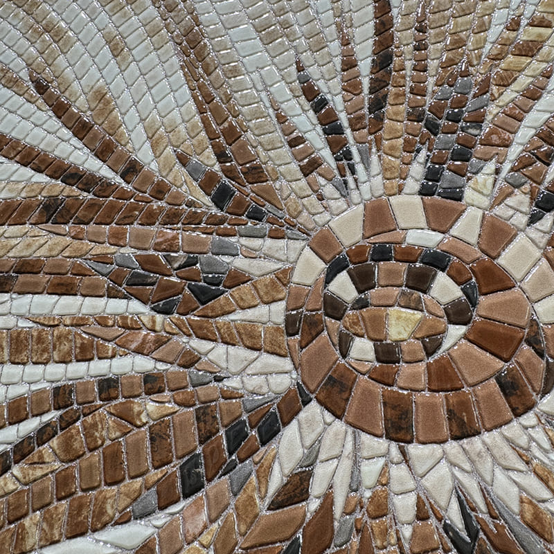 Artisan Slab Ornate Face A/B Mosaic Finish Matt 800x2600mm Tile