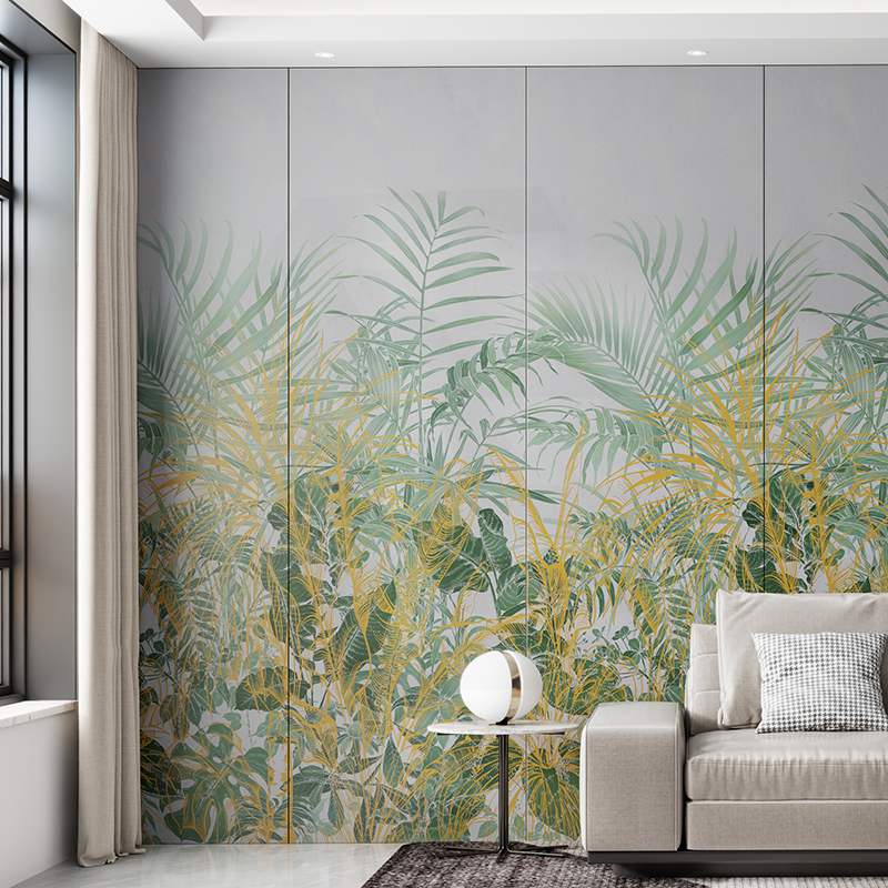 Artisan Slab Sage Grey Face A/B Textured Glaze Finish 800x2600mm Tile