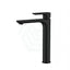 Solid Brass Black Tall Basin Mixer Tap Bathroom Mixers