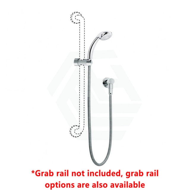 Accessible Handheld Shower Kit Only Grab Rail 500 to 1500mm