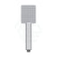 ABS Handheld Shower Square Chrome
